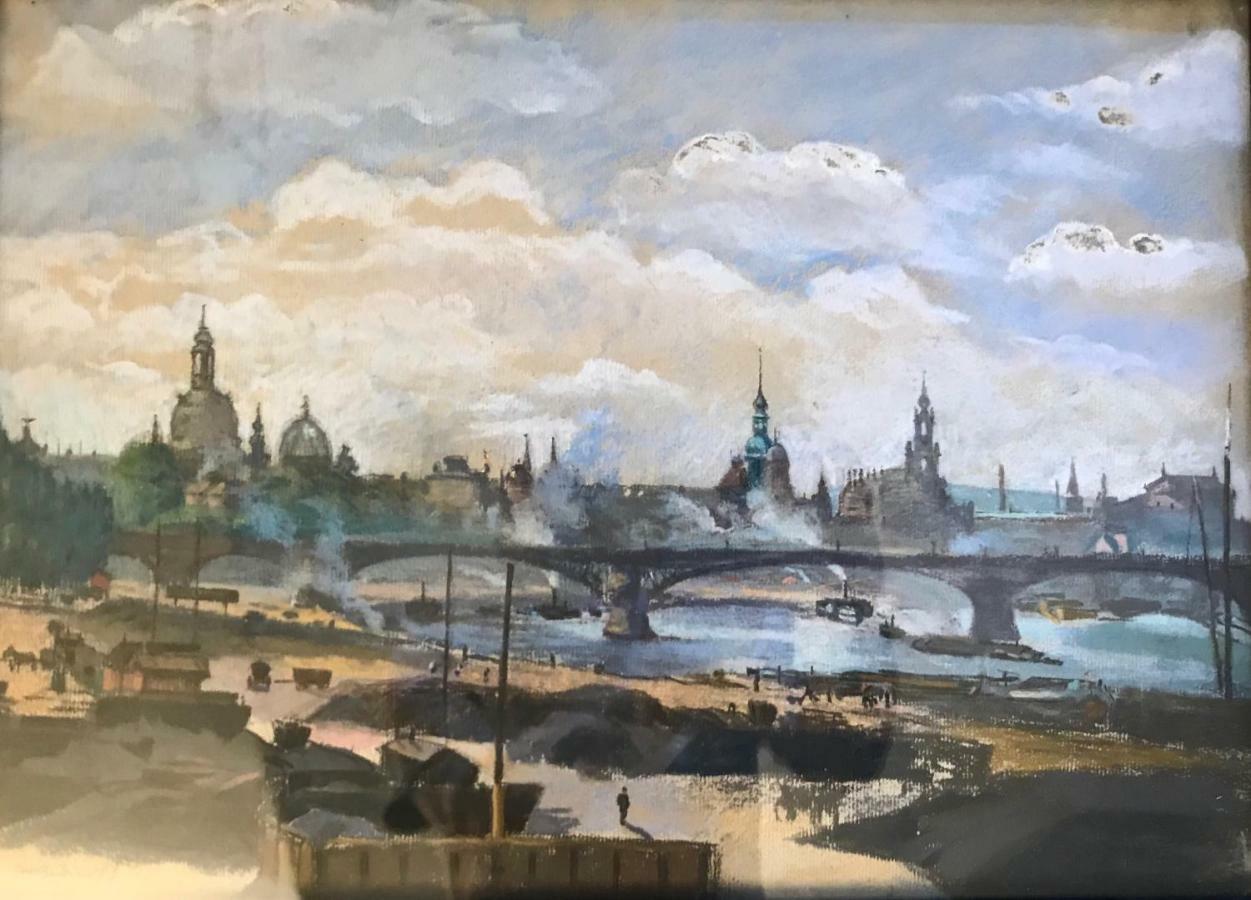 Ferienwohnung Natur und Kunst Dresden Exterior foto
