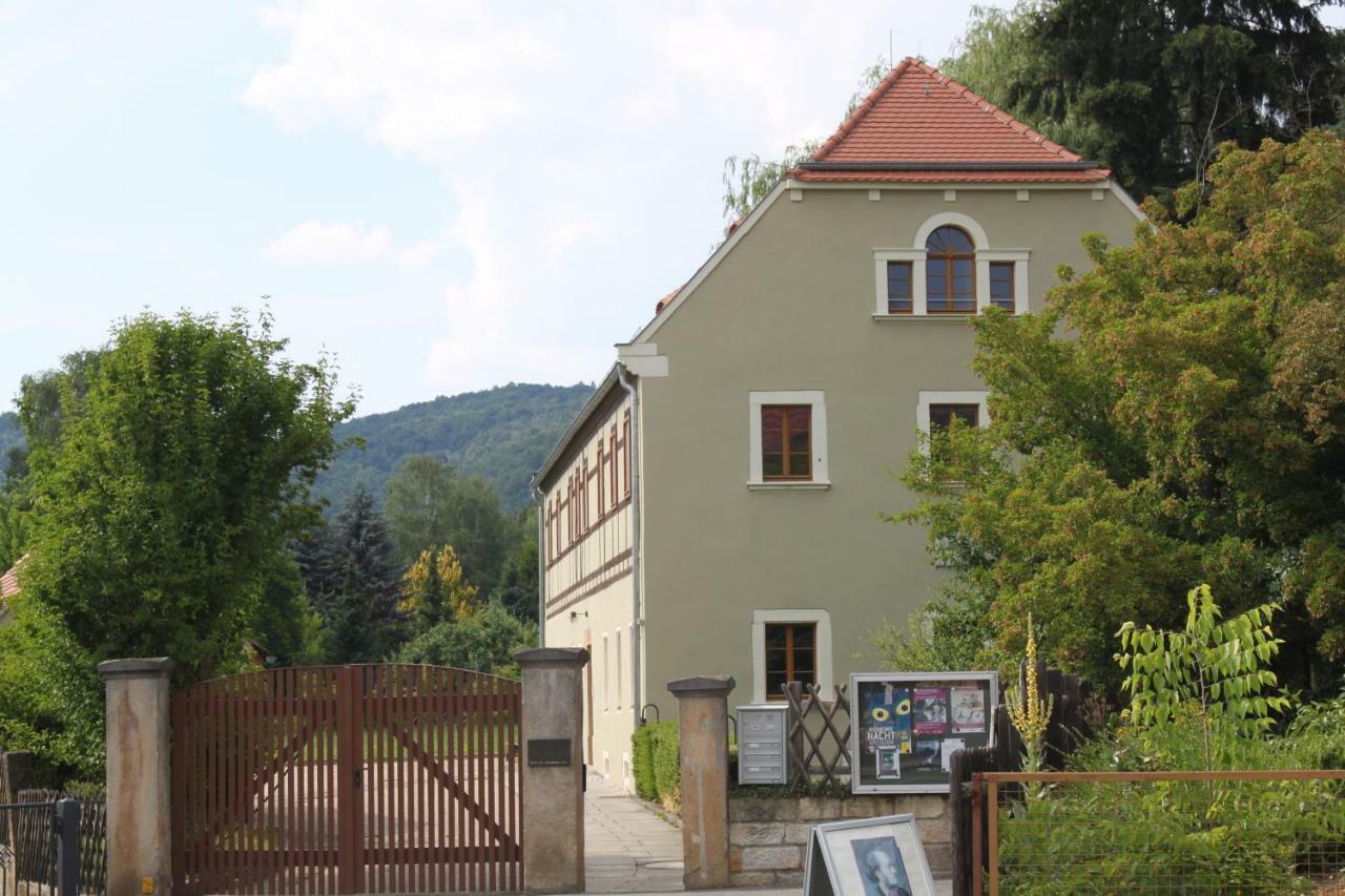 Ferienwohnung Natur und Kunst Dresden Exterior foto
